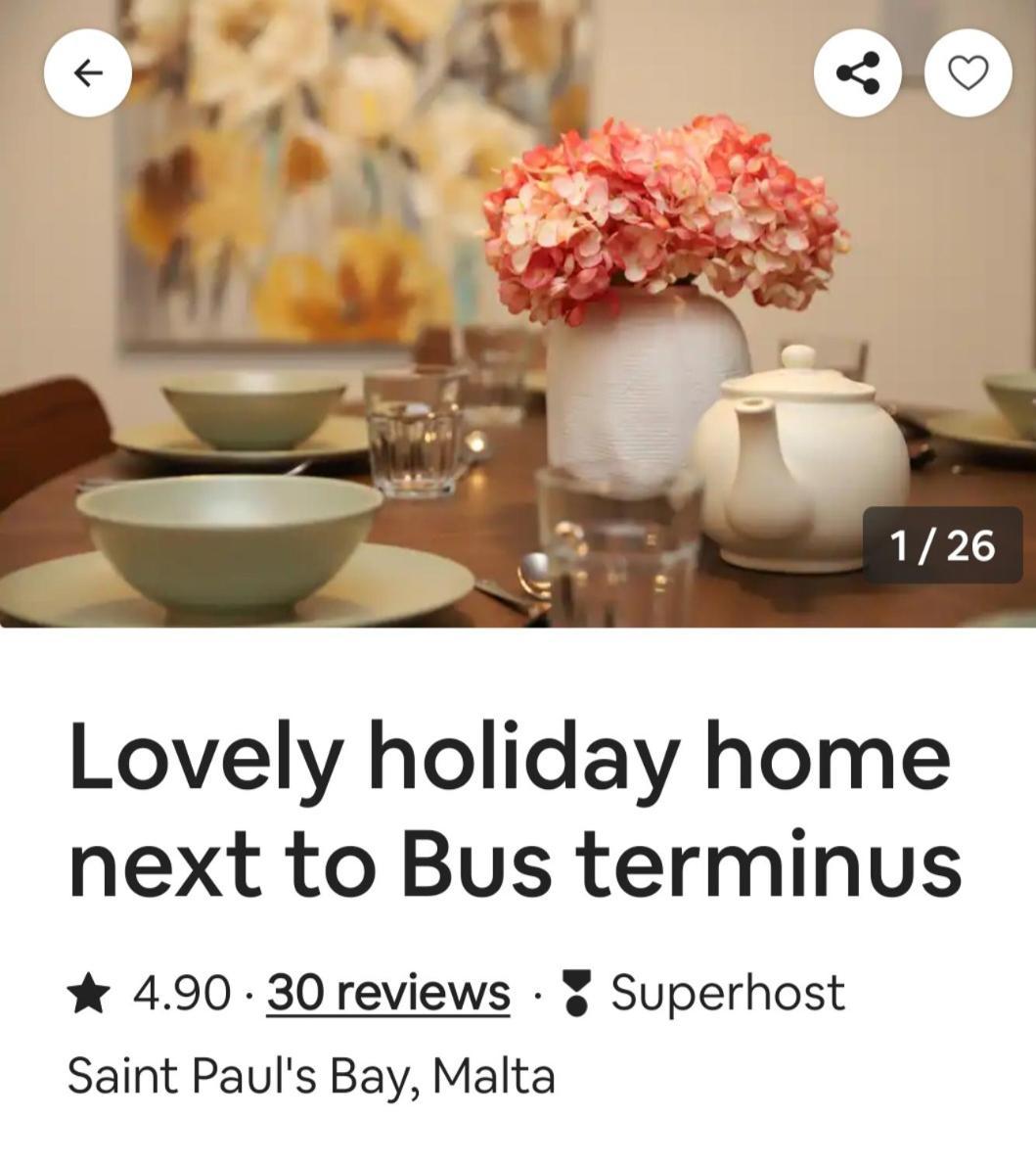 סיינט פול ביי Lovely Holiday Home Next To Bus Terminus מראה חיצוני תמונה